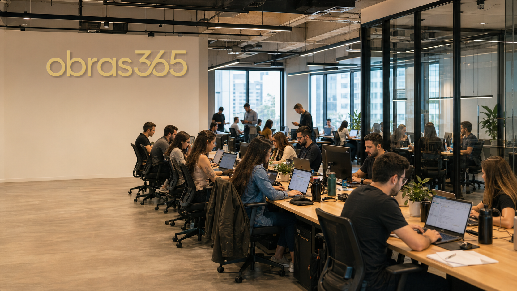 Plataforma Obras365 — radar de obras em andamento