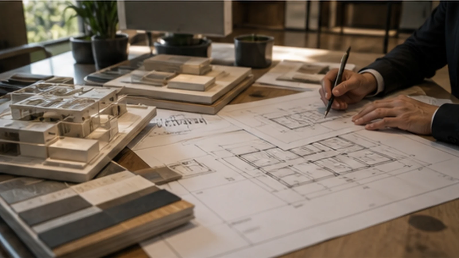 Arquitetos boutique definem a especificação antes do orçamento chegar