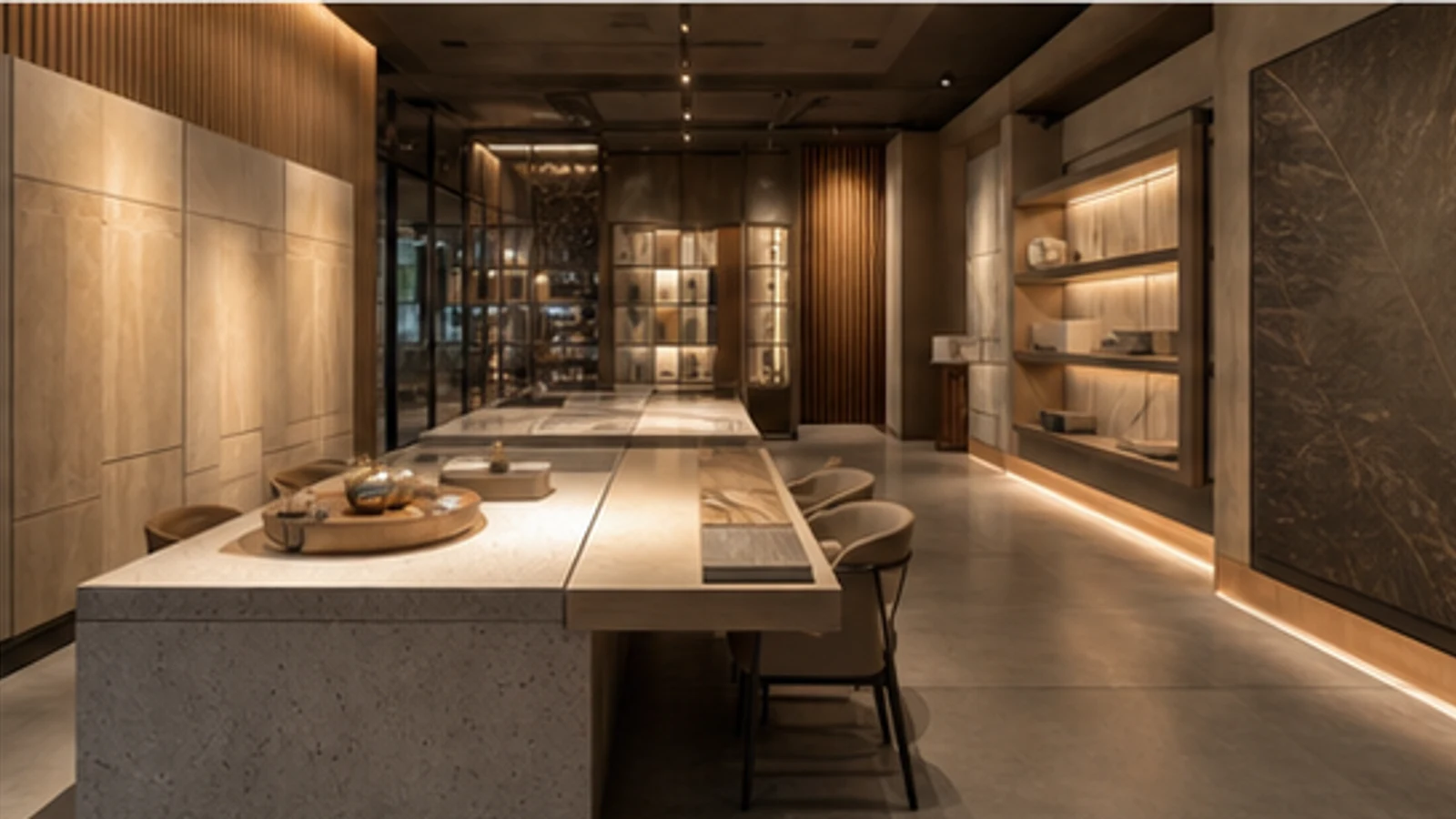 Showroom de materiais vira sala de decisão em 2026