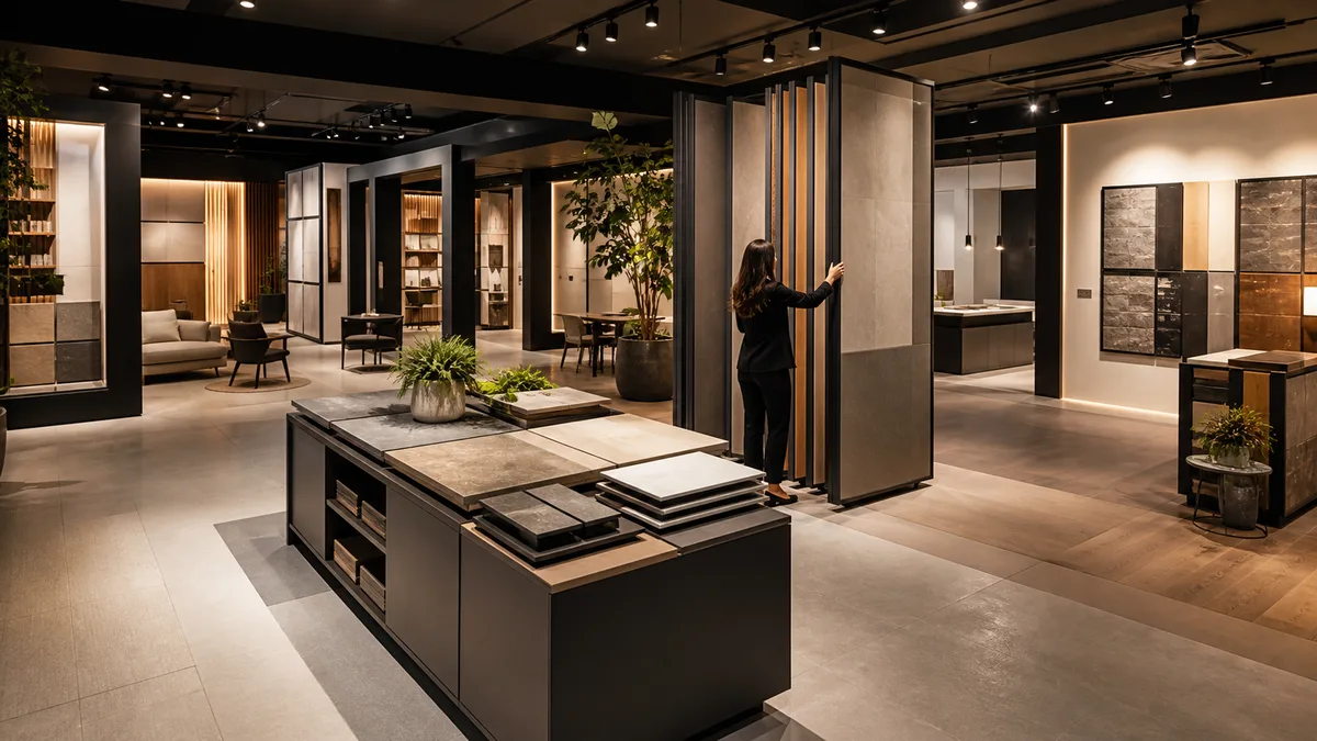 Showroom flexível vira roteiro de decisão em 2026
